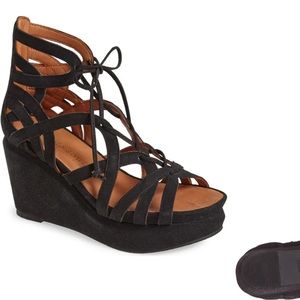 Gentle Souls ‘Joy’ Lace Up Nubuck Sandal